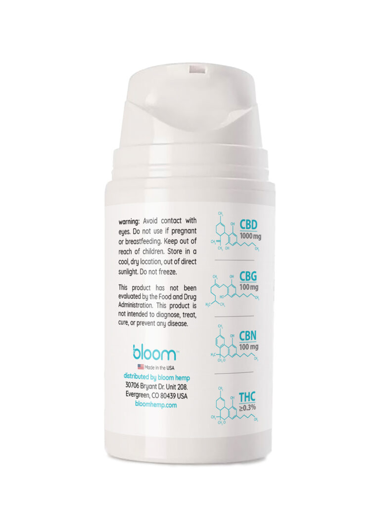Bloom Hemp Active Care Cream